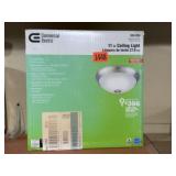11" ceiling light fixture