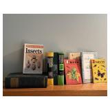 Insect, bird, nature books, Garden Encyclopedia