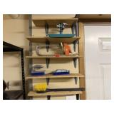 Scrub brushes, garden sprinklers