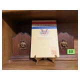 "I Am An American" book, Early Americana bookends