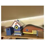 Handcrafted birdhouses (3)