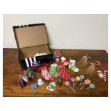 Christmas ornaments, decor