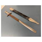 Sword, sheath included