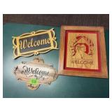 Woodcraft Welcome signs (3)