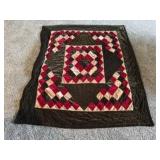 Happy Holidays quilt blanket