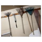 Garden rakes (5)