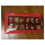 Gold ornament boxed set