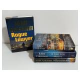 John Grisham hard cover books (4)