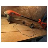 Black & Decker cordless trimmer, wall mount