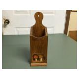 Mushroom wall pocket