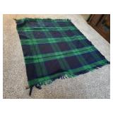 Garst Seed Company wool stadium blanket