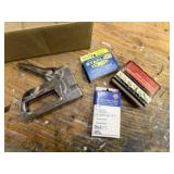 Stapler, assorted staples