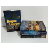 John Grisham hard cover books (4)