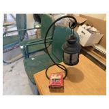 Hanging lantern, votive candles