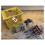 Crate of vises