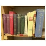 Religious books, hymnals, Holy Bibles