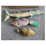 Stuffed decorative fish