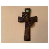 Vintage praying hands wall art