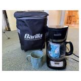 Travel coffee lot, insulated Barilla bag, Black &