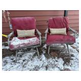 Patio chairs (2)