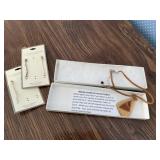 Butterfly wing necklace, chain extensions