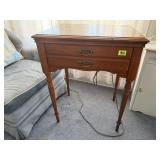 Vintage Singer sewing machine cabinet