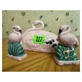 Flamingo collectibles, salt & pepper shakers