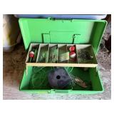 Tackle box, contents included