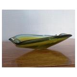 Blown glass dish