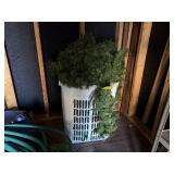 Hamper of holiday garland