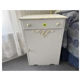 White painted cupboard