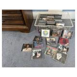 Wire basket, music CD