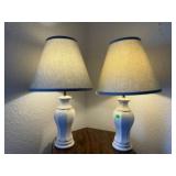 Pair of table lamps