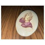 Praying hands wall plaque