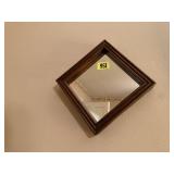 Square wall mirror