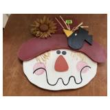 Scarecrow wall decor