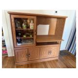 Entertainment center, no contents included