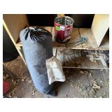 Coleman dome tent, can of tent stakes