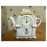 Grandmother clock teapot