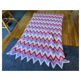 Chevron afghan