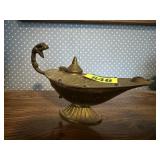 Brass Aladdin lamp