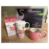 Flamingo Bar & Grill cutting board, flamingo