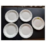 Ironstone plates (5)