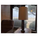 Vintage chrome table lamp