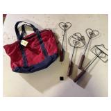 L.L. Bean bag of decorative rug beaters