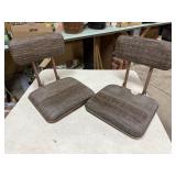 Pair of stadium seats