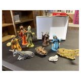 Italian nativity pieces