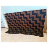 Chevron tie quilt