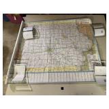 Iowa Department of Transportation state map