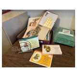 Stationary, blank cardstock, envelopes